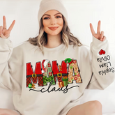 Lofaris Merry Christmas Mama Claus And Kids Cute Happy Hearts LTP01